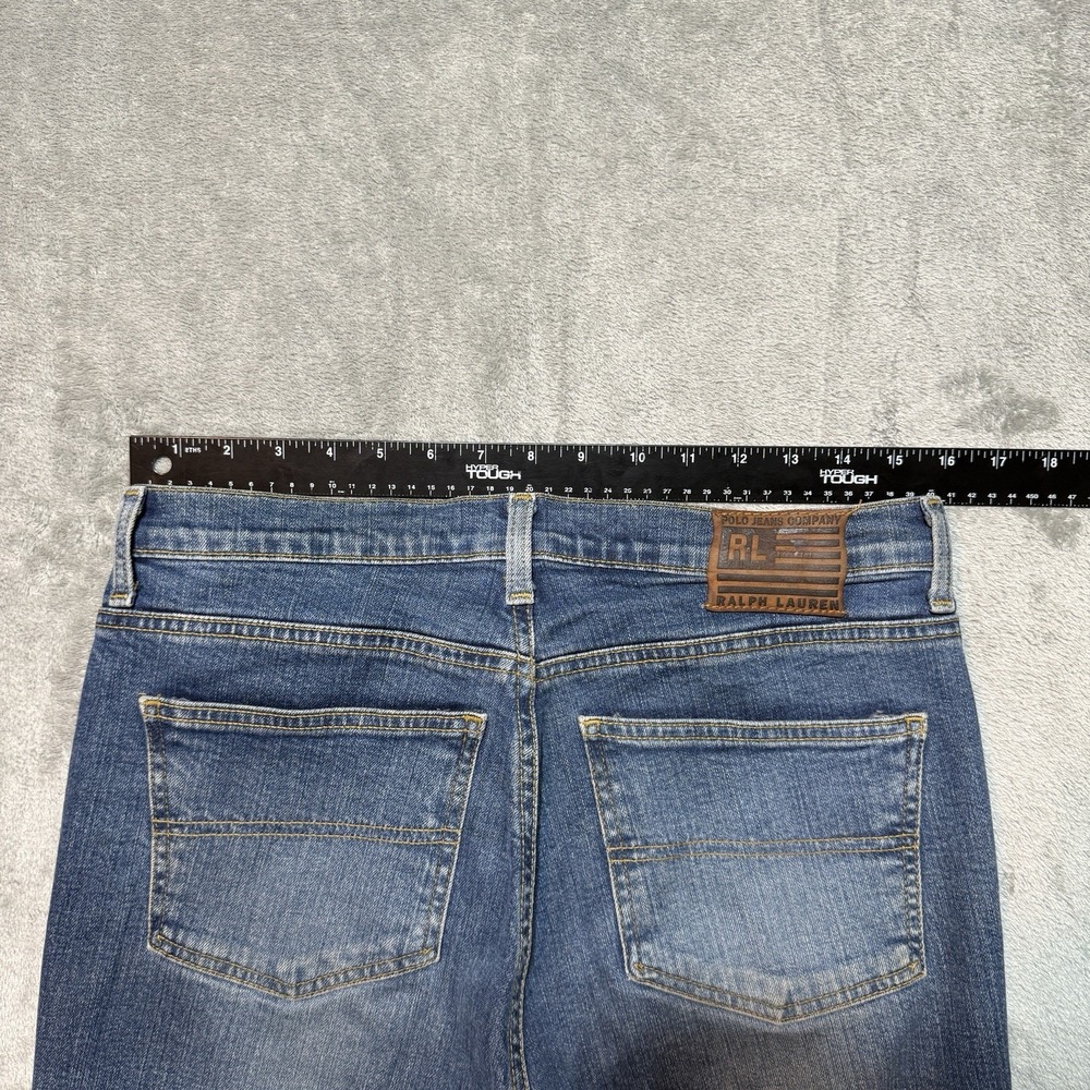 Polo Jeans Co Ralph Lauren Saturday Bootcut Jeans Womens 8x32 Rehemmed To 32x30 - Picture 10 of 11